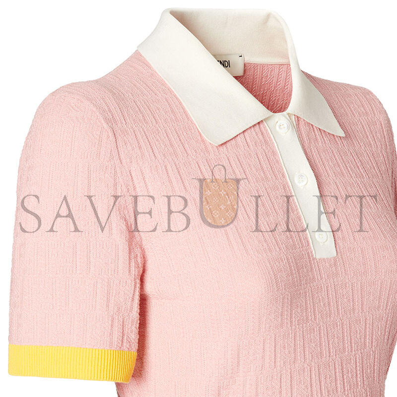 FENDI DRESS PINK FF FZDE35AW4SF1W0S
